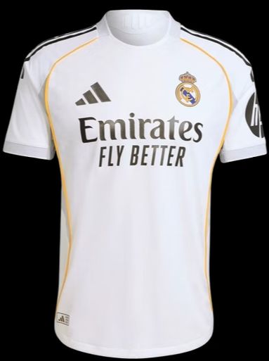 Real Madrid 2025/2026 - Player Version Jersey